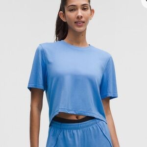 NWOT Lululemon Swiftly High-Low Cropped Short Sleeve